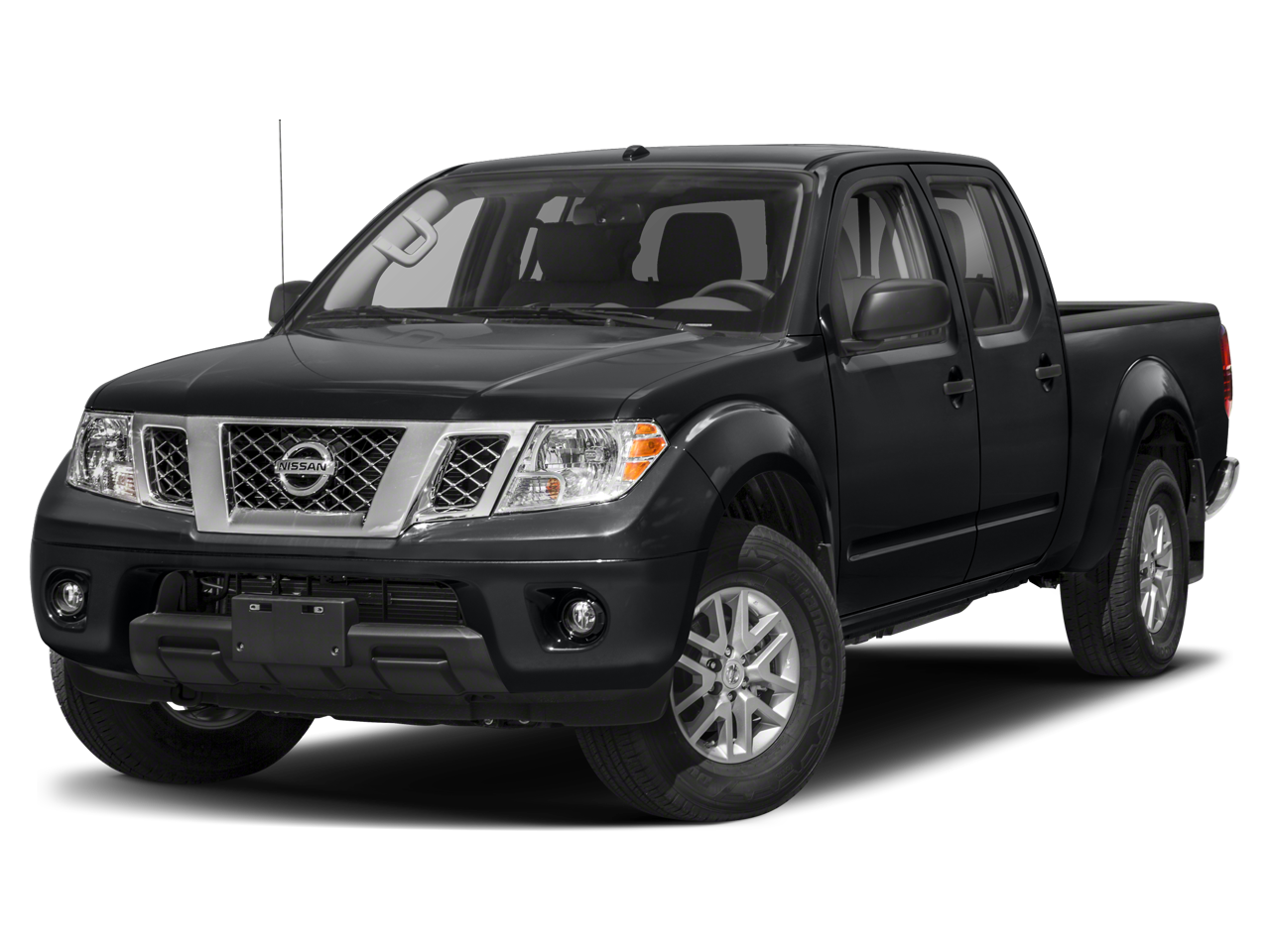 2021 Nissan Frontier SV in White — front three-quarter view