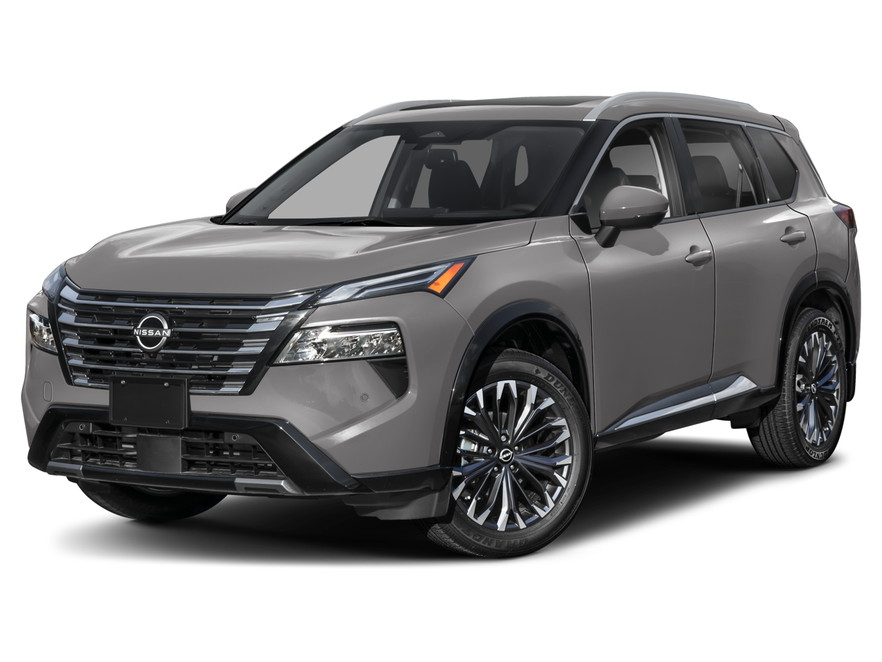 2026 Nissan Rogue Platinum in White — front three-quarter view