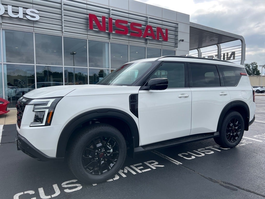 2025 Nissan Armada — rear three-quarter view