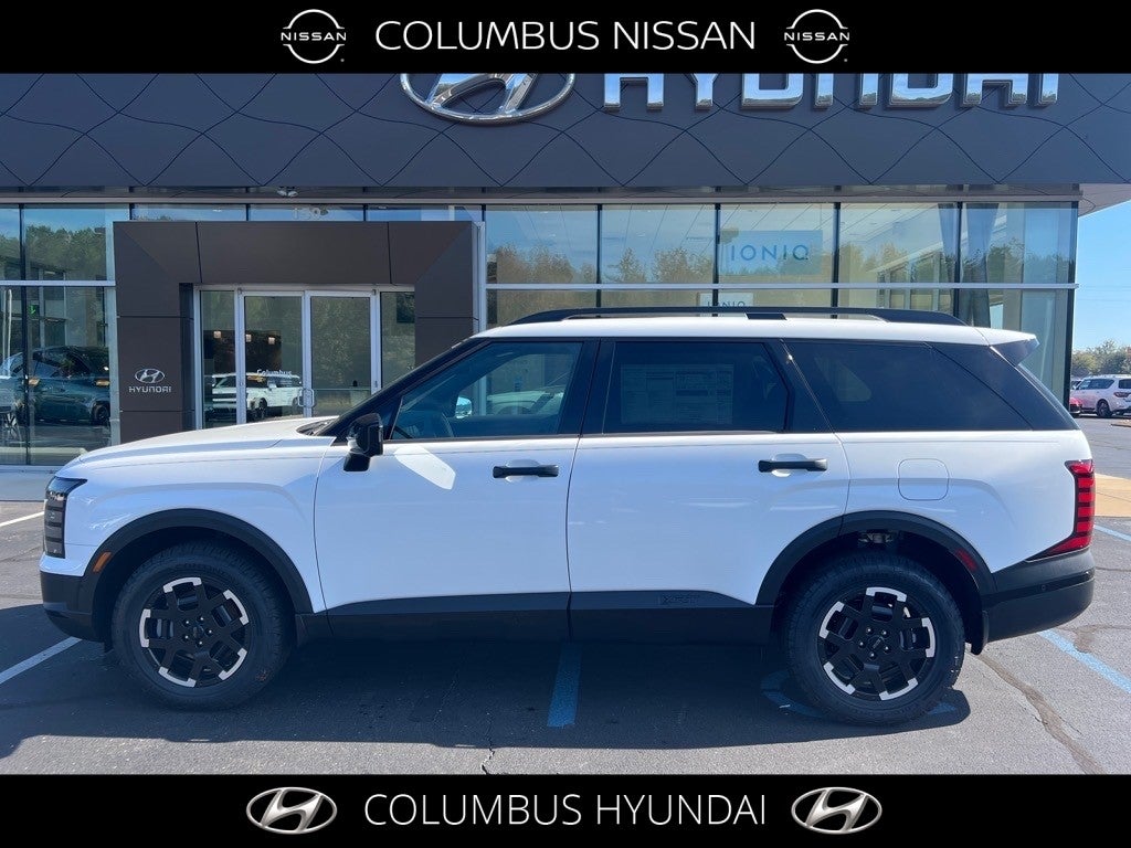 2026 Hyundai PALISADE XRT Pro in White — front three-quarter view